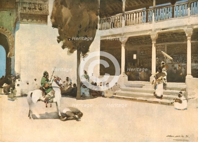 'The Captured Spy', 1895, (c1930).  Creator: Arthur Melville.