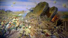 The Capturing of a Tank near Kakhovka 1927. Artist: Ivan Vladimirov