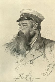 The captain of the Bremen 1898. Creator: Christian Wilhelm Allers