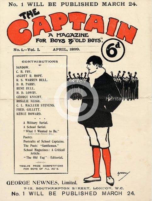 The Captain magazine, 19th century. Artist: John Hassall