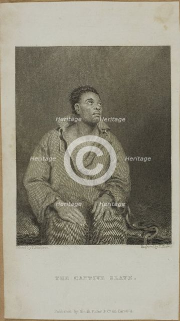 The Captive Slave, published 1827. Creator: Edward Finden.