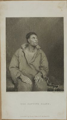The Captive Slave, published 1827. Creator: Edward Finden