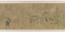 The captivity of Cai Wenji, Ming dynasty, 14th-15th century. Creator: Unknown