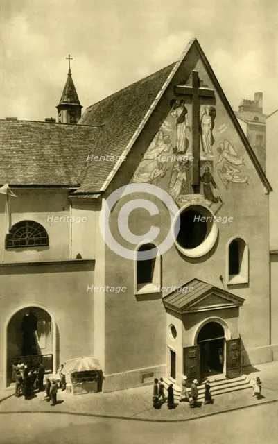 The Capuchin Church, Vienna, Austria, c1935.  Creator: Unknown.