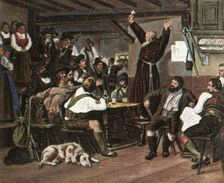 The Capuchin friar Joachim Haspinger, (1936). Creator: Unknown