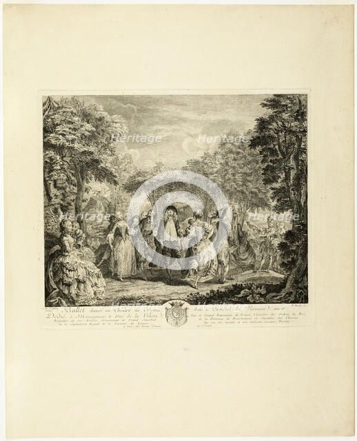 The Carnival of Parnassus, n.d. Creator: Pierre François Basan.