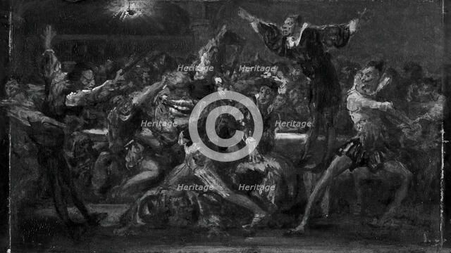 The Carousal (Scene from Faust?), c. 1860/70. Creator: Unknown.
