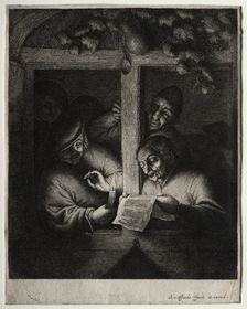 The Carol Singers. Creator: Adriaen van Ostade (Dutch, 1610-1684)