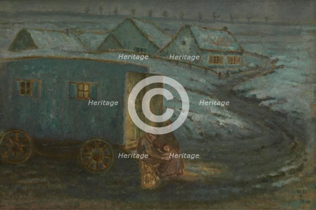 The Caravan, 1910. Creator: William Degouve de Nuncques.