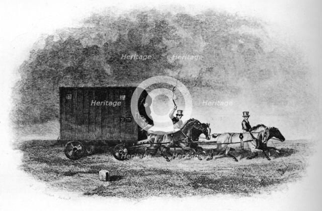 'The Caravan', 19th century, (1911). Artist: Unknown.