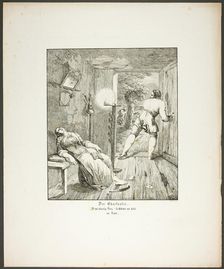 The Carbuncle, plate three from Zehn Blätter zu Hebels Alemannischen Gedichten, 1820. Creator: Sophie Reinhard