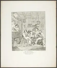 The Carbuncle, plate two from Zehn Blätter zu Hebels Alemannischen Gedichten, 1820. Creator: Sophie Reinhard