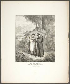 The Carbuncle, plate one from Zehn Blätter zu Hebels Alemannischen Gedichten, 1820. Creator: Sophie Reinhard
