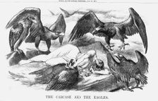 The Carcase and the Eagles 1871. Creator: Joseph Swain