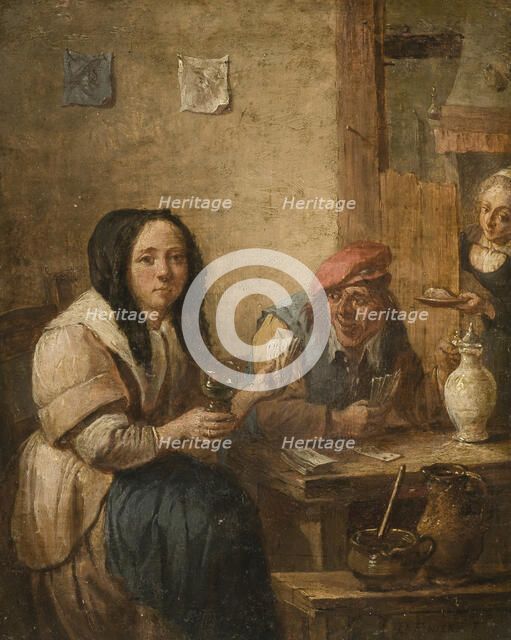 The Card Game, c17th century. Creator: Unknown.