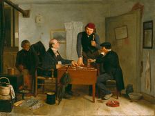 The Card Players, 1846. Creator: Richard Caton Woodville