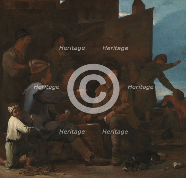 The Card Players, c.1646-c.1652. Creator: Michiel Sweerts.