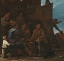 The Card Players, c.1646-c.1652. Creator: Michiel Sweerts
