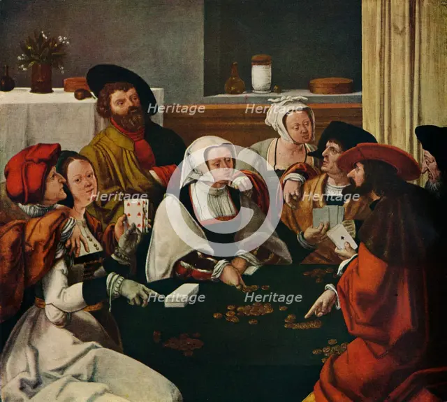 'The Card Players', c1550.