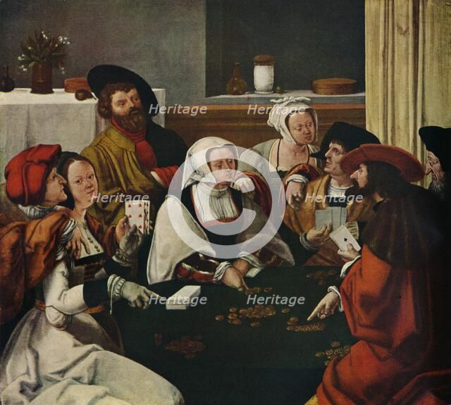'The Card Players', c1550.