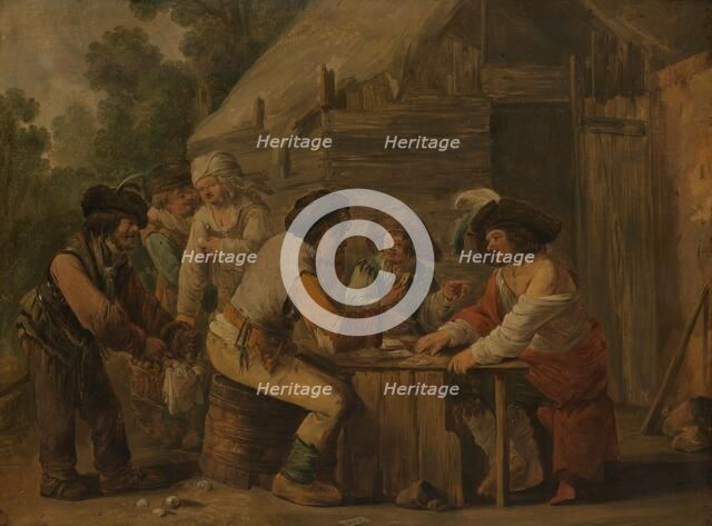 The Card Players, c.1630-c.1635. Creator: Andries Dirksz Both.