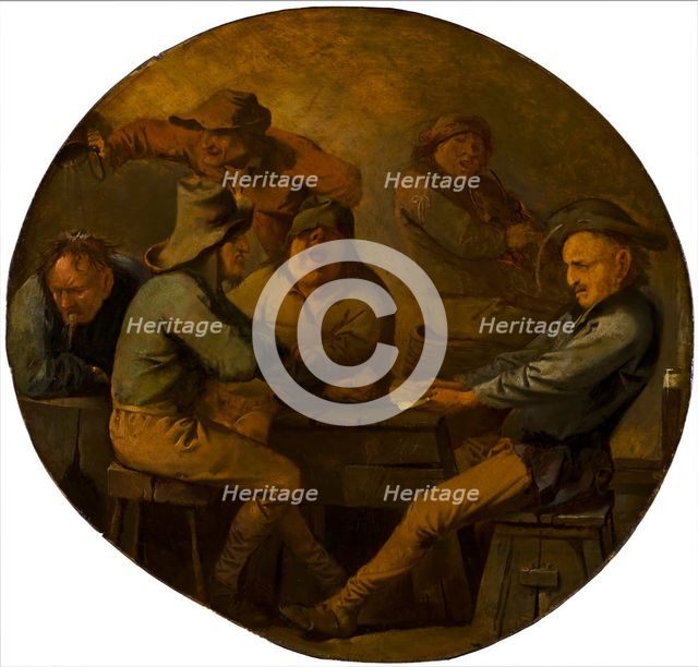 The Card Players. Creator: Pieter Jansz. Quast.