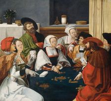 The Card Players, probably c. 1550/1599. Creator: Anon