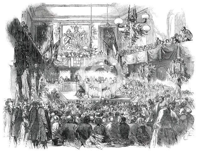The Cardiff Athenaeum Eisteddfod, 1850. Creator: Unknown.