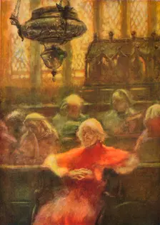 The Cardinal 1898. Artist: Gaston la Touche