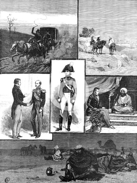 The career of Sir Moses Montefiore, 1883. Creator: Unknown.