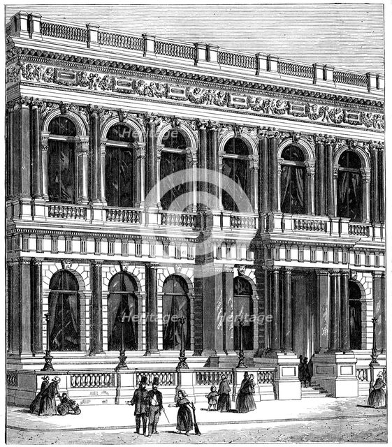 The Carlton Club, London, 1891. Artist: Unknown