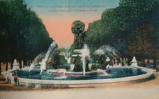 The Carpeaux Fountain - Jardin du Luxembourg, Paris, c1920