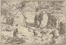 The Carpenter, 17th century. Creator: Allart van Everdingen