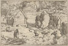 The Carpenter, 17th century. Creator: Allart van Everdingen