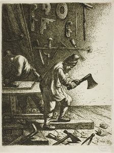 The Carpenter, c. 1635. Creator: Jan Georg van Vliet