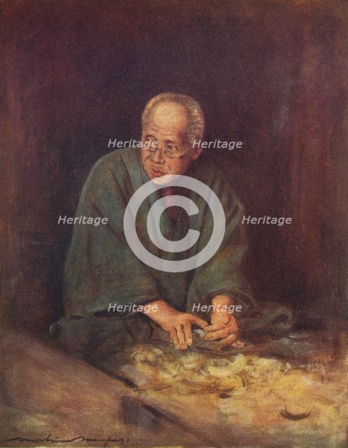'The Carpenter', c1887, (1901). Artist: Mortimer L Menpes.
