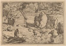 The Carpenter, probably c. 1645/1656. Creator: Allart van Everdingen