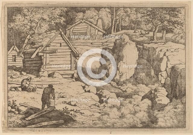 The Carpenter, probably c. 1645/1656. Creator: Allart van Everdingen.