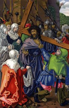 The Carrying of the Cross 15th century (1849).Artist: H Moulin