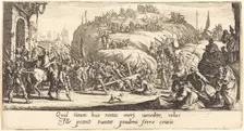 The Carrying of the Cross, c. 1618. Creator: Jacques Callot