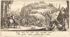 The Carrying of the Cross, c. 1618. Creator: Jacques Callot