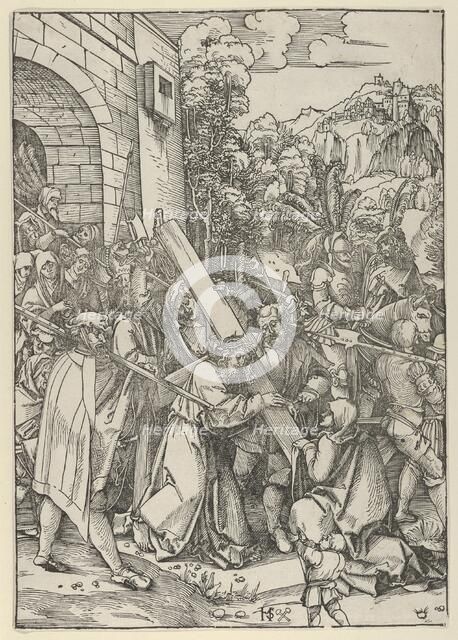 The Carrying of the Cross. Creator: Hans Schäufelein the Elder.