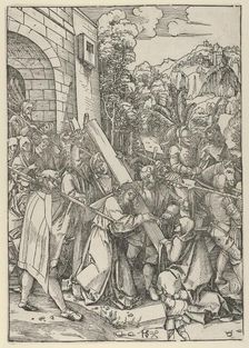 The Carrying of the Cross. Creator: Hans Schäufelein the Elder