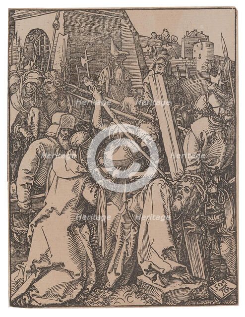 The Carrying of the Cross, from the series "The Small Passion", 1509. Creator: Dürer, Albrecht (1471-1528).