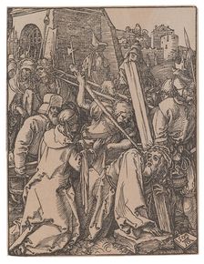 The Carrying of the Cross, from the series "The Small Passion", 1509. Creator: Dürer, Albrecht (1471-1528)