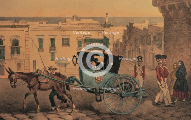 The Carriage, engraving, 1840.