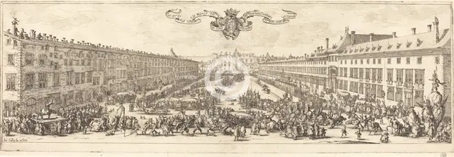 The Carriere at Nancy, in or after 1621. Creator: Jacques Callot.