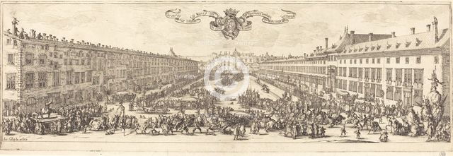 The Carriere at Nancy, in or after 1621. Creator: Jacques Callot.