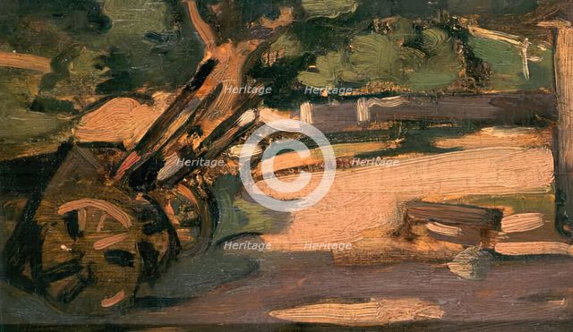 The Cart, Comrie, 1900. Creator: Samuel John Peploe.