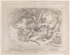The Cart Horse (from The Life of a Racehorse, or The High-Mettled Racer), July 20..., July 20, 1789. Creators: Thomas Rowlandson, John Hassell